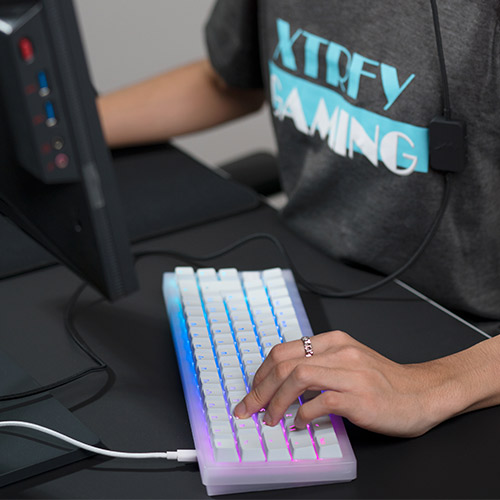 XTRFY K5 Compact RGB 65% Mechanical Gaming Keyboard (Black ...